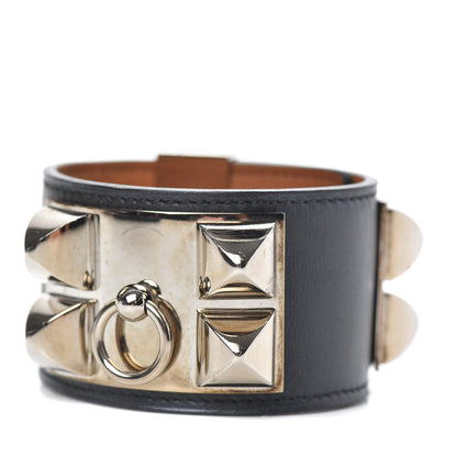 Hermes Box Collier de Chien CDC Bracelet S Black 1 of 6