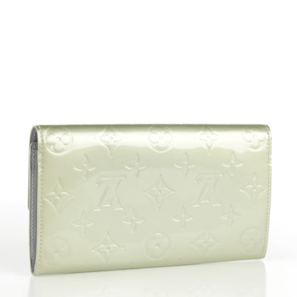 Louis Vuitton Vernis Pochette Porte-Monnaie Credit Wallet Silver 4 of 8