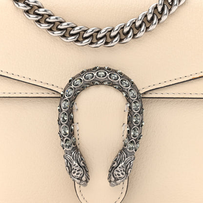 Gucci Textured Calfskin Crystal Mini Dionysus Shoulder Bag Mystic White 8 of 16