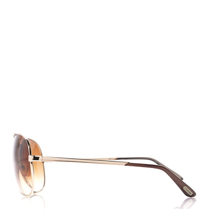 Tom Ford Metal Charles Aviator Sunglasses TF35 Gold 3 of 7