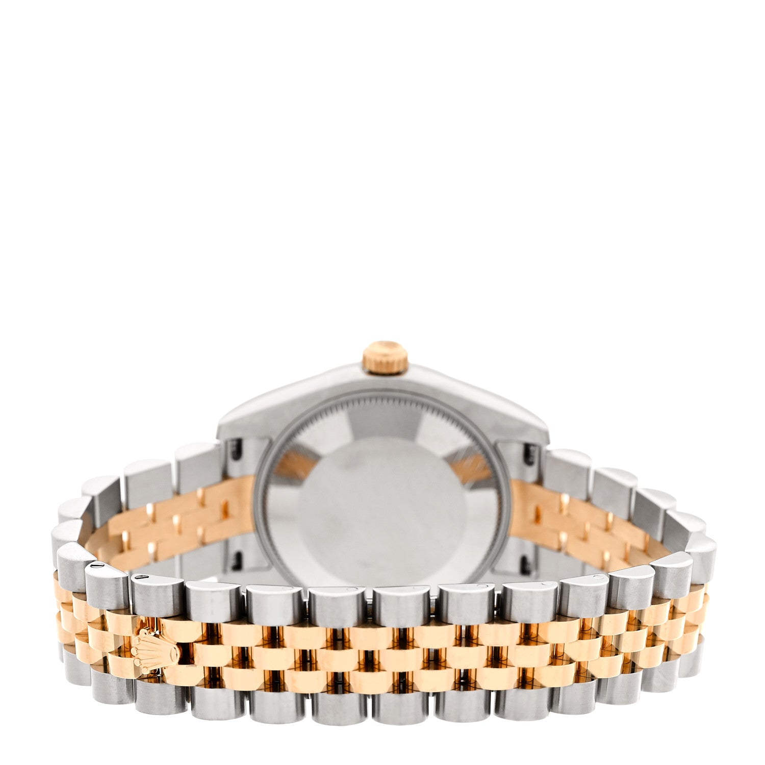 Rolex Stainless Steel 18K Yellow Gold Diamond Mother of Pearl 31mm Oyster Perpetual Datejust Watch 178273 3 of 5
