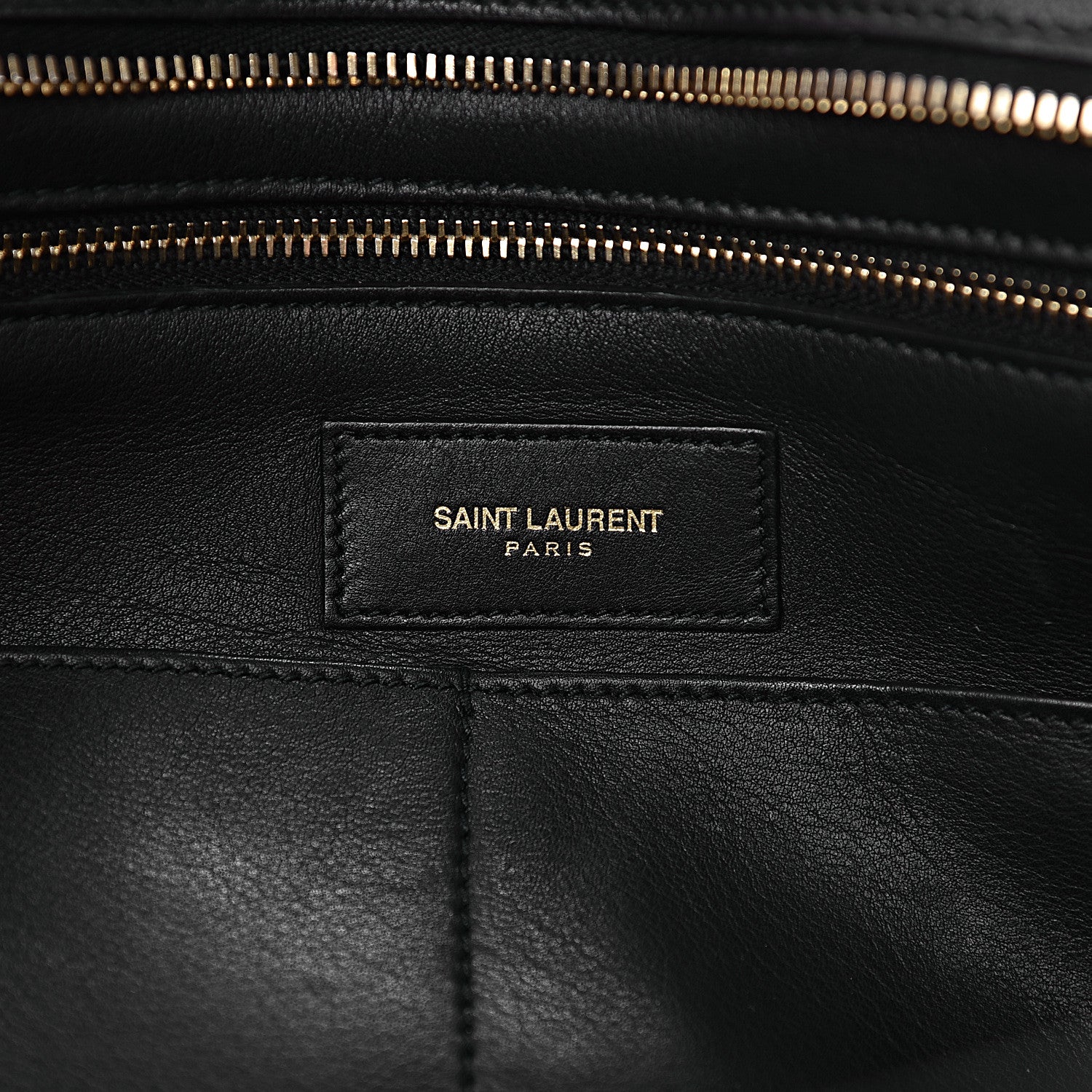 Saint Laurent Calfskin Medium Classic Y Cabas Black 7 of 12