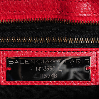 Balenciaga Agneau Classic Hardware City Coquelicot 3 of 14