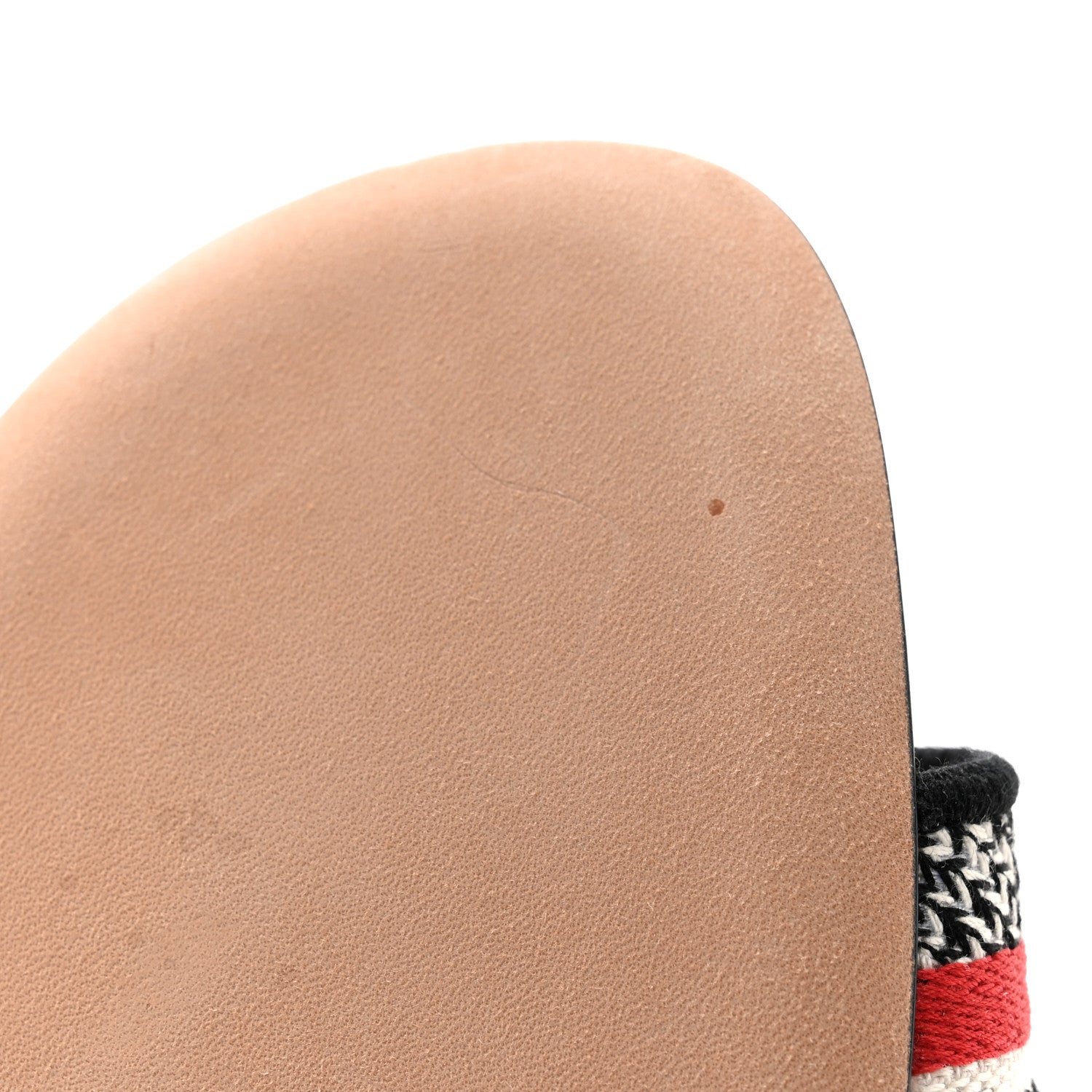 Christian Dior Canvas D-Chess Embroidered Dioramour Dway Mules Slide Sandals 39 Red 13 of 13