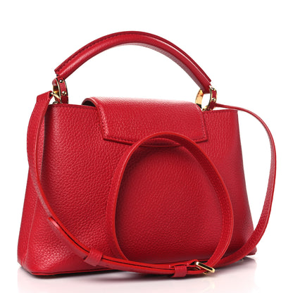 Louis Vuitton Taurillon Capucines BB Scarlet Red 3 of 9