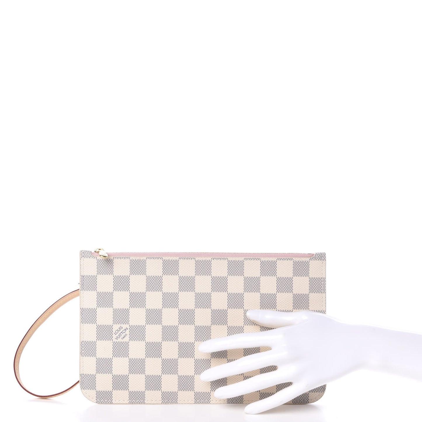 Damier Azur Neverfull MM GM Pochette Rose Ballerine