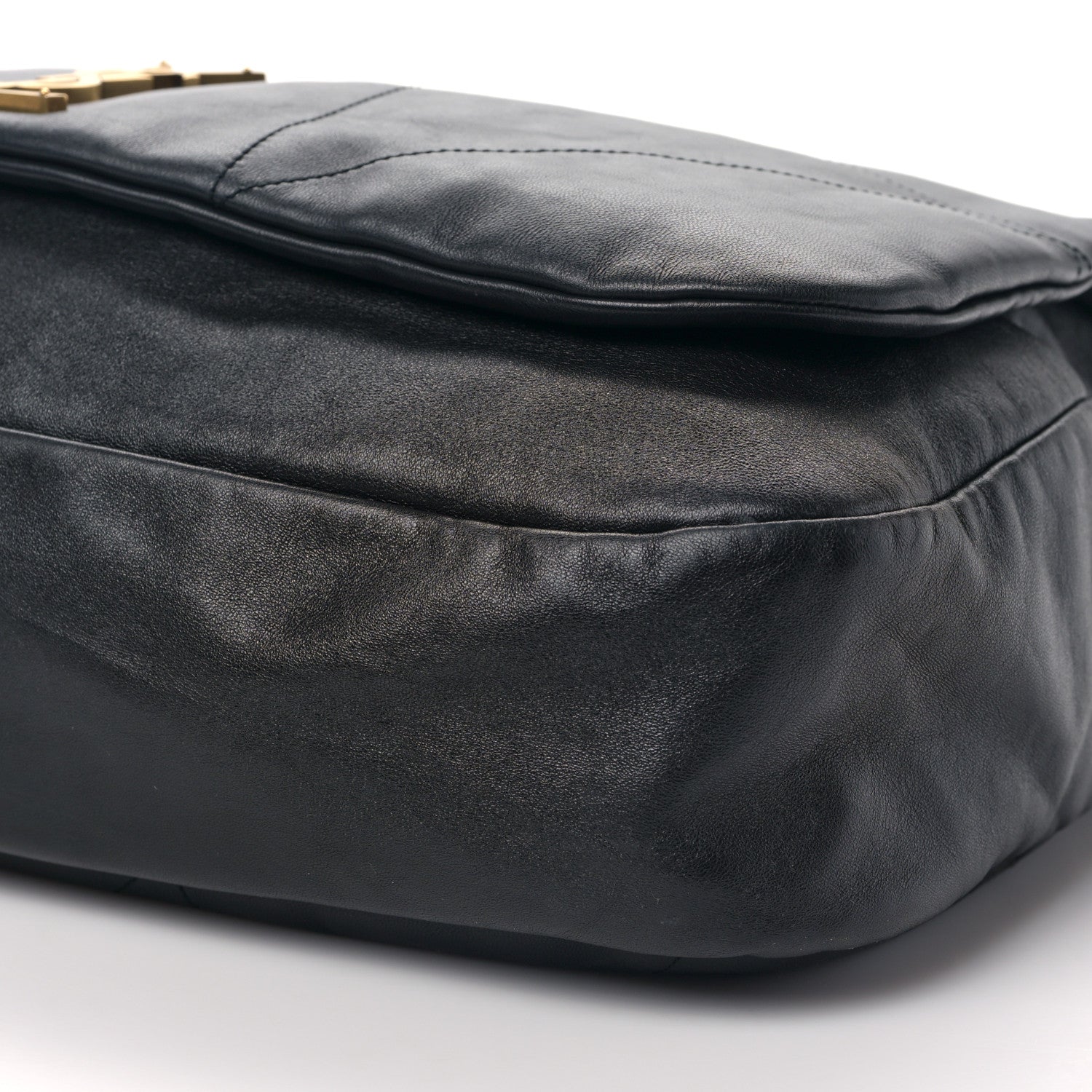 Saint Laurent Lambskin Matelasse Monogram Large Jamie 4.3 Black 8 of 8