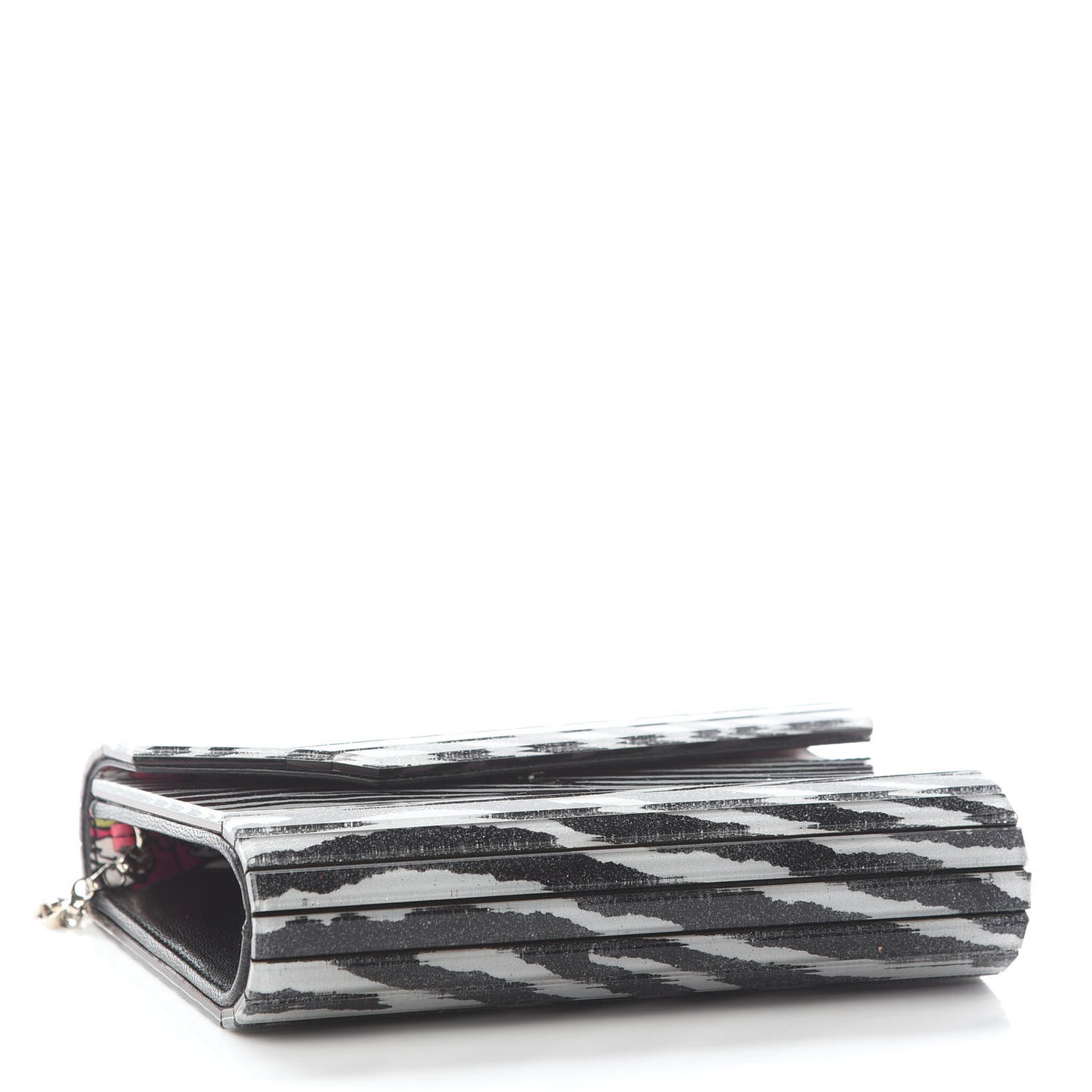Acrylic Zebra Candy Clutch