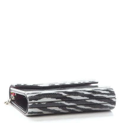 Jimmy Choo Acrylic Zebra Candy Clutch 3 of 7