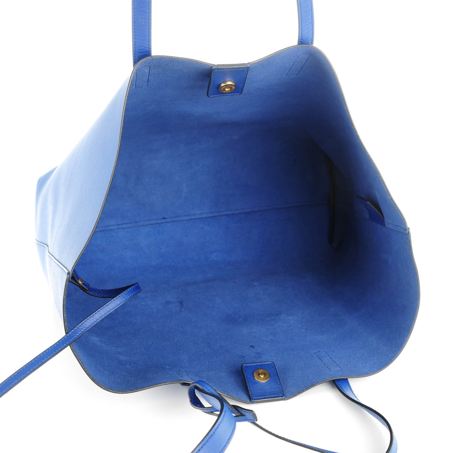 Calfskin Large Shopping Tote Ultramarine
