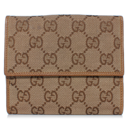 Gucci Monogram Compact Wallet 1 of 9