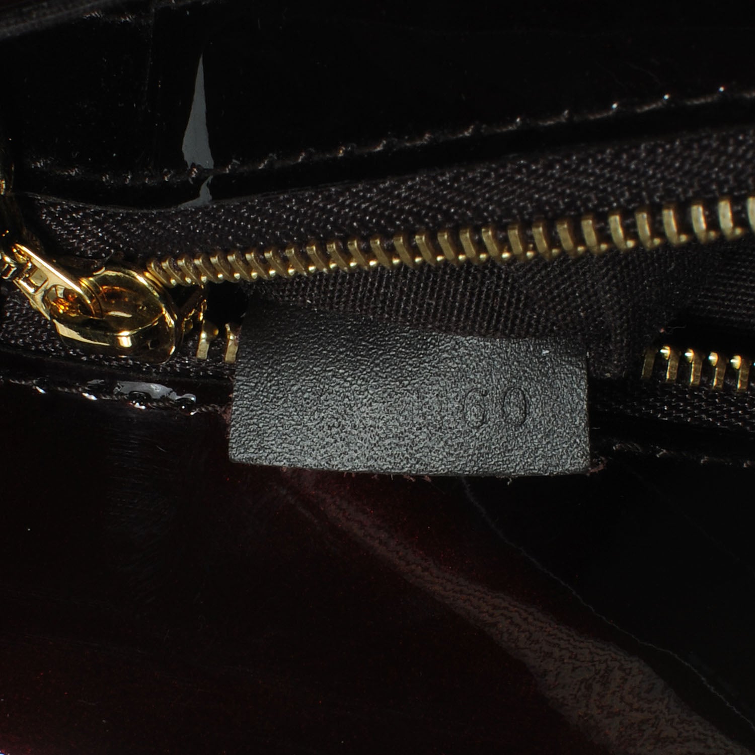 Louis Vuitton Patent Sobe Clutch Amarante 6 of 7