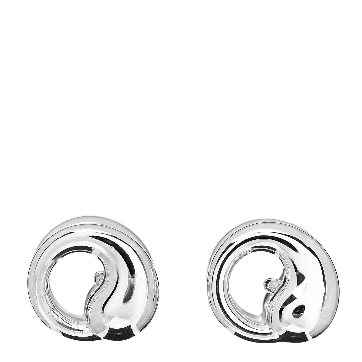 Sterling Silver Elsa Peretti Eternal Circle Cufflinks