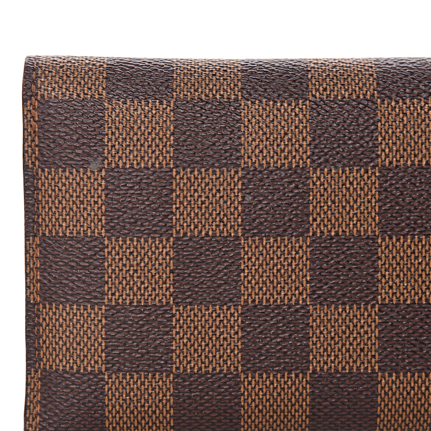 Damier Ebene Josephine Wallet Red