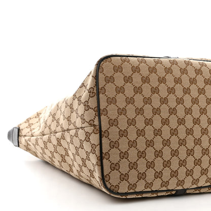 Gucci GG Monogram Large Joy Tote Bag Dark Brown 9 of 10