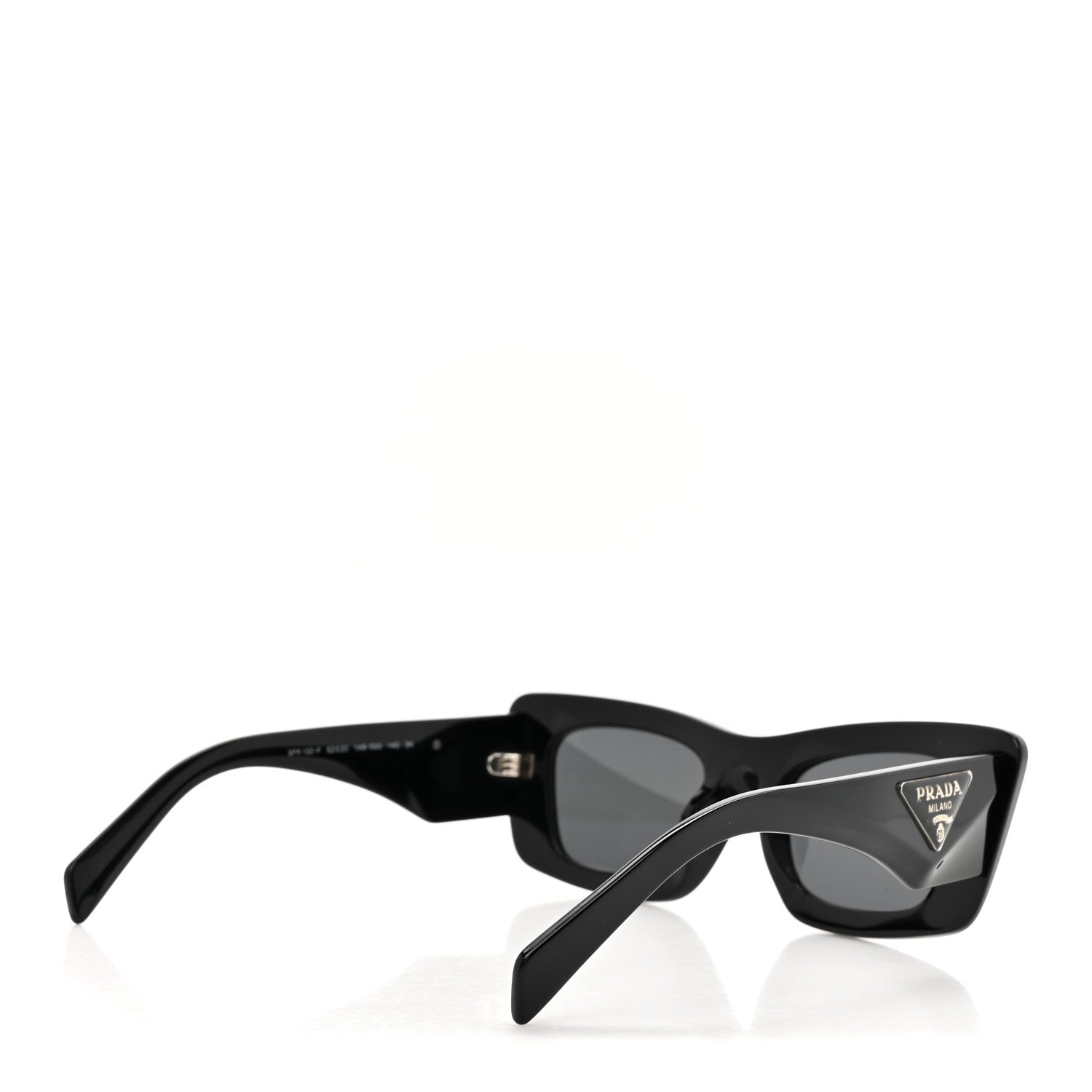 Prada Acetate Symbole Sunglasses SPR 13Z Black 4 of 8