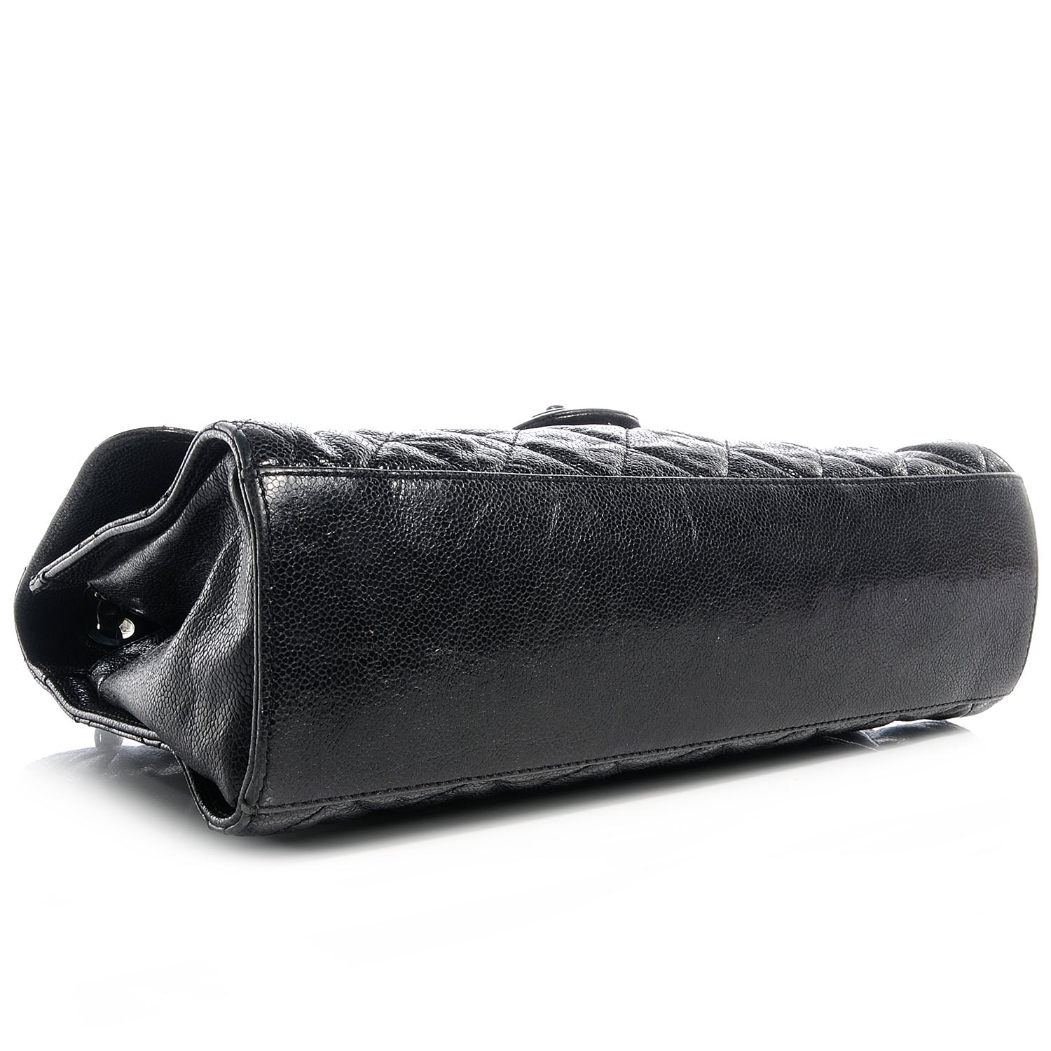 Chanel Caviar CC Crave Jumbo Flap Black 4 of 8