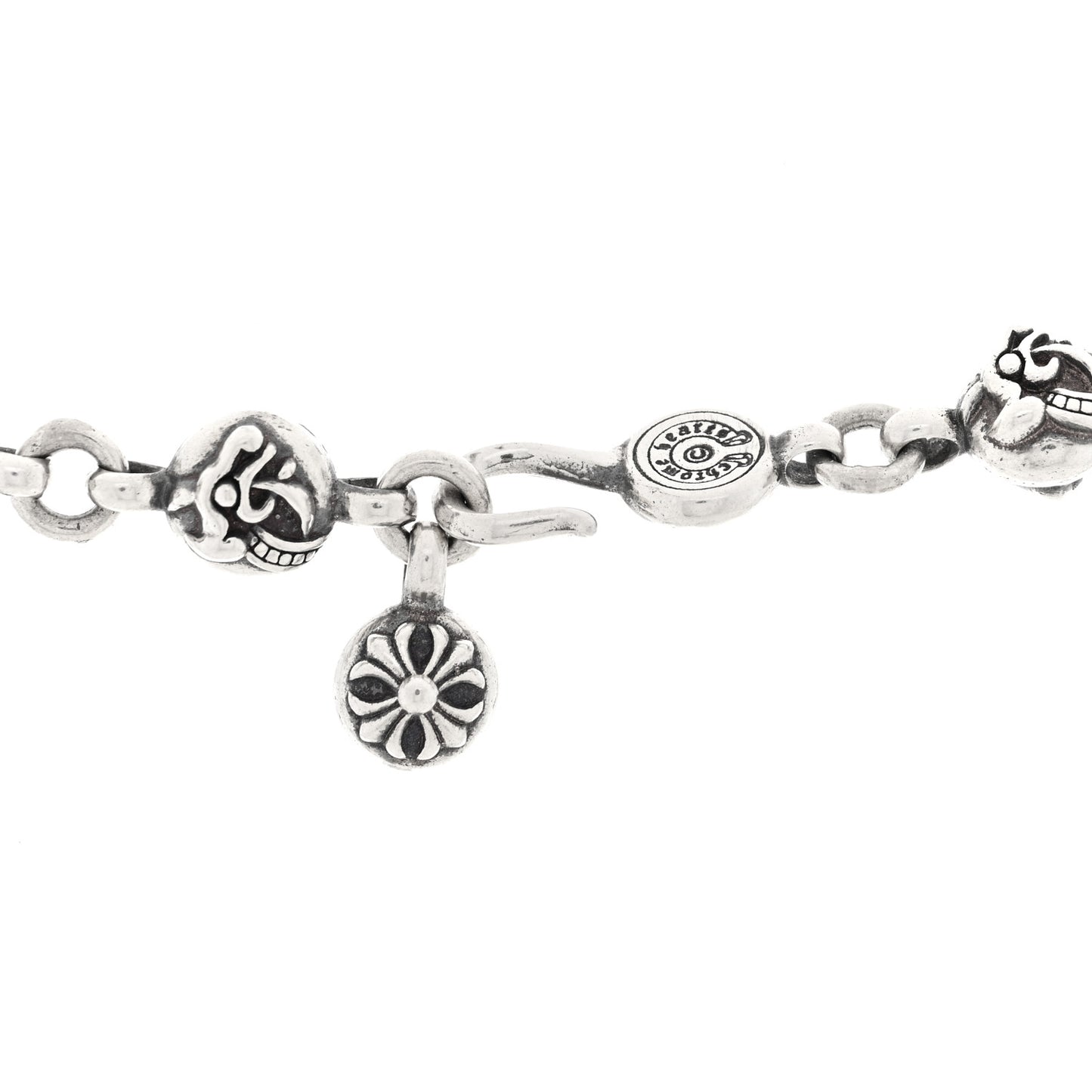 Sterling Silver Cross Pendant Ball Chain Necklace