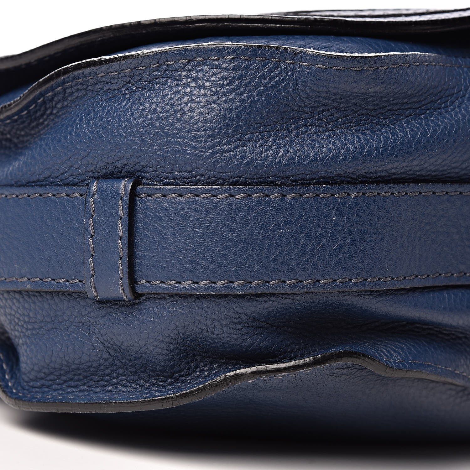 Chloe Calfskin Medium Marcie Round Crossbody Bag Royal Navy 9 of 14