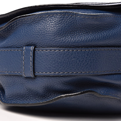 Chloe Calfskin Medium Marcie Round Crossbody Bag Royal Navy 9 of 14