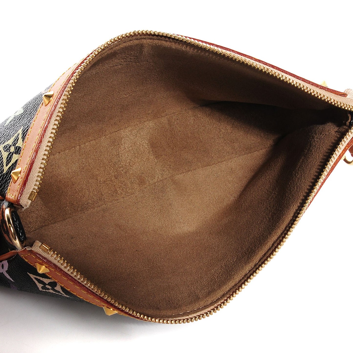 Monogram Multicolor Pochette Accessories Black