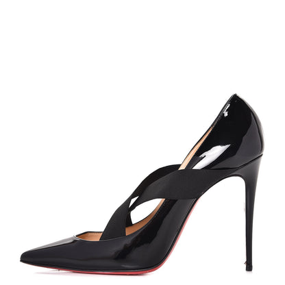 Christian Louboutin Patent Sharpstagram 100 Pumps 42 Black 1 of 9