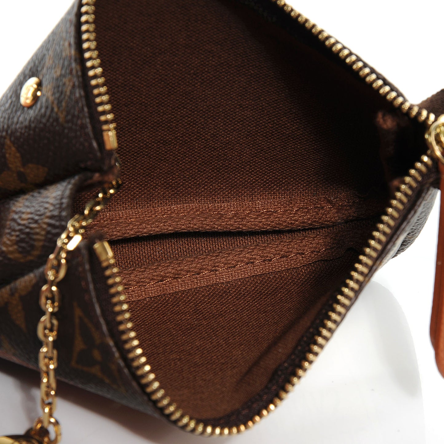 Monogram Stamp Mini Pochette Accessories