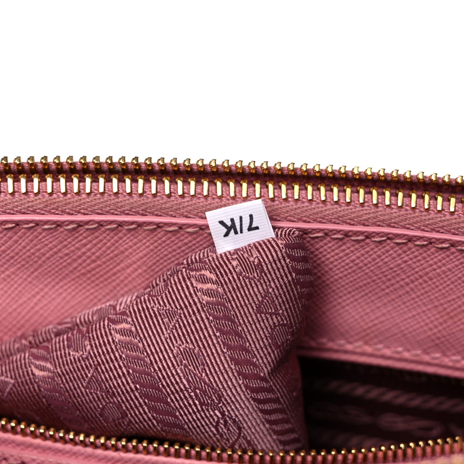 Prada Saffiano Lux Micro Galleria Double Zip Tote Petalo 13 of 33