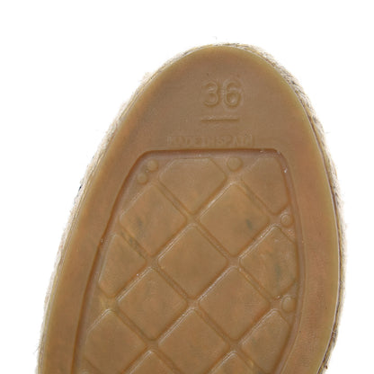 Chanel Lambskin CC Espadrilles 36 Black 8 of 10