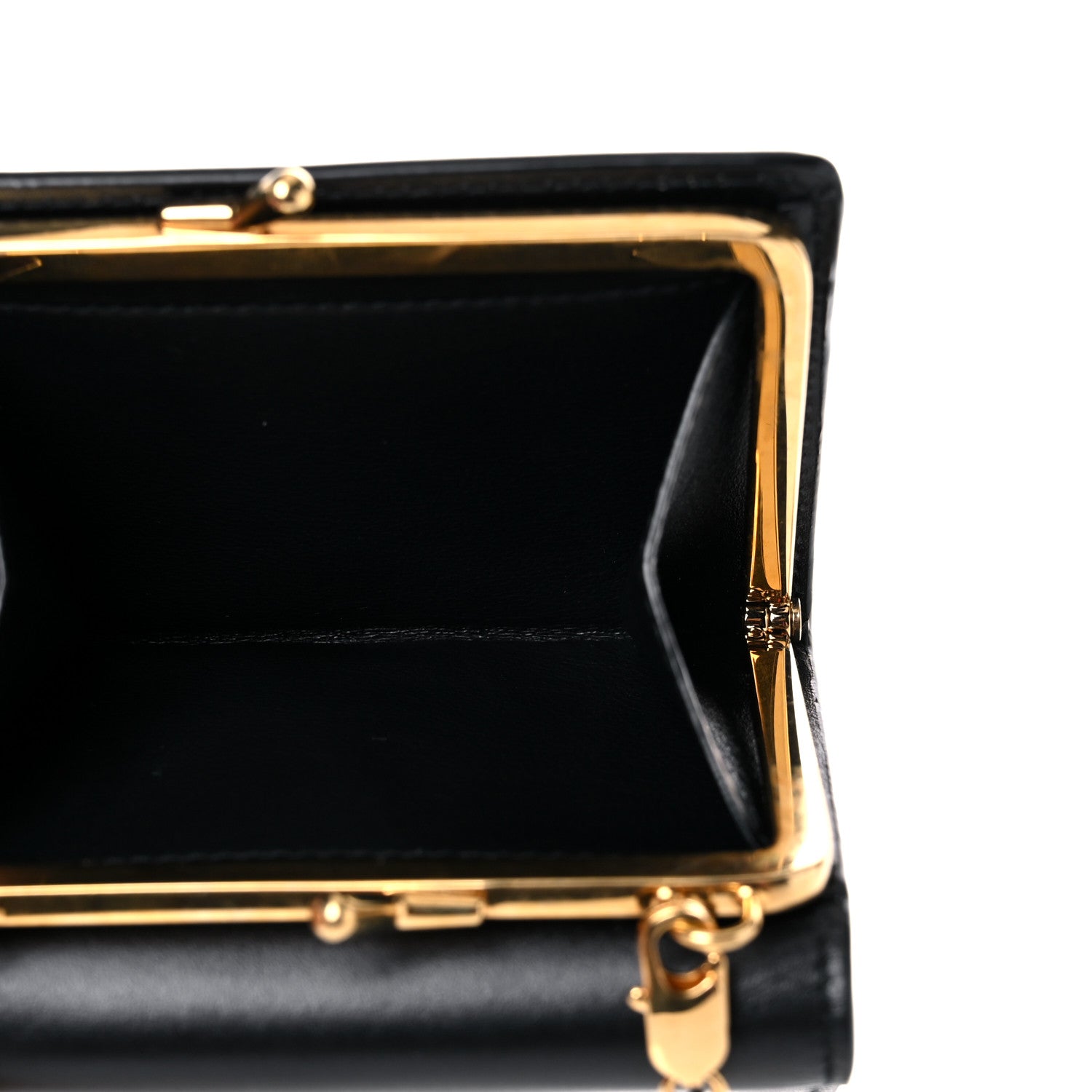 Saint Laurent Smooth Calfskin Monogram Rider Belt Bag Black 6 of 15