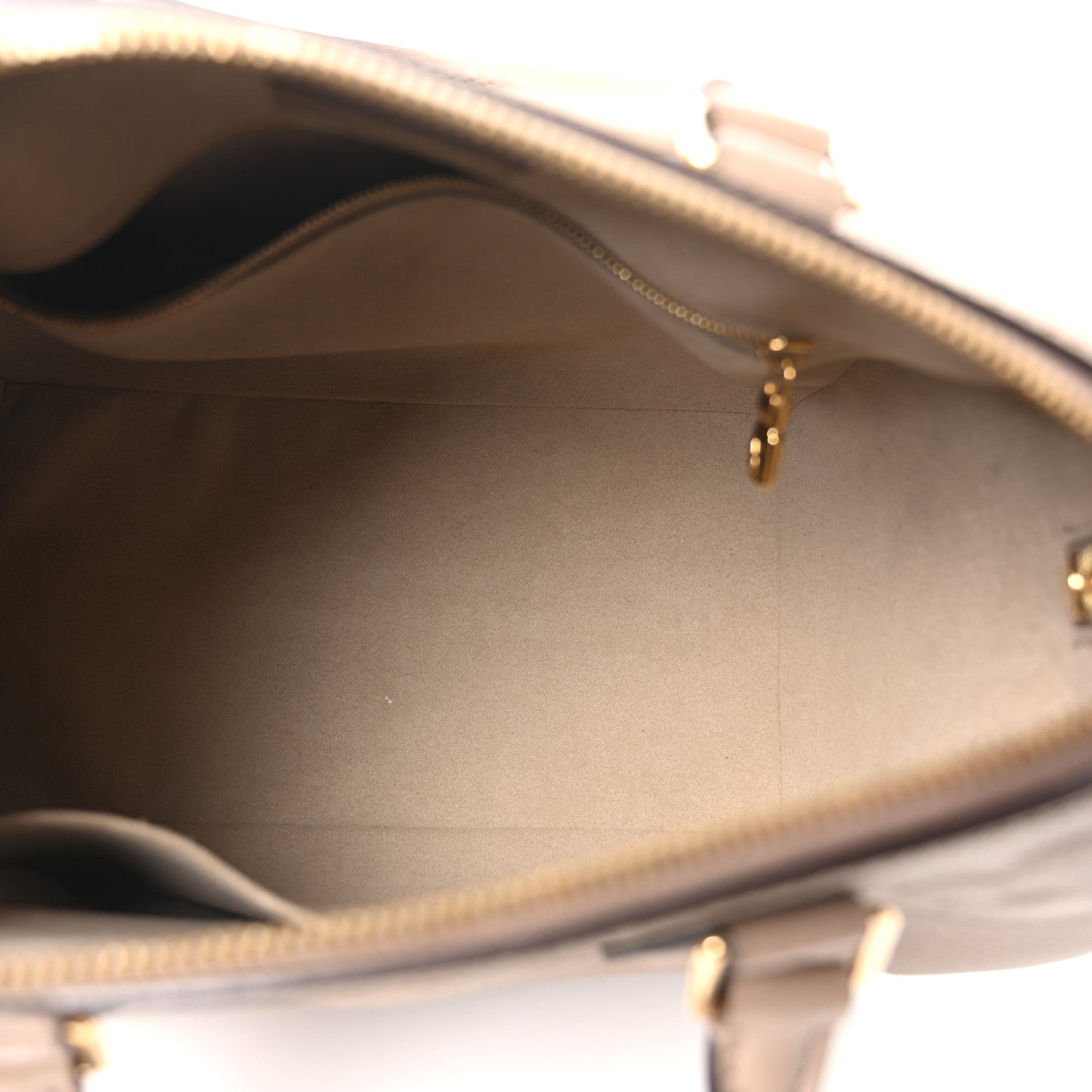 Louis Vuitton Empreinte Monogram Giant Speedy Bandouliere 25 Tourterelle 5 of 9