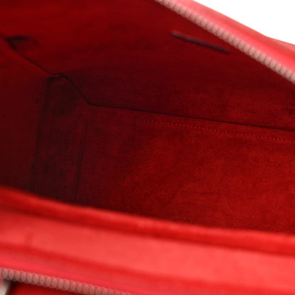 Celine Baby Grained Calfskin Micro Belt Bag Coquelicot 4 of 11