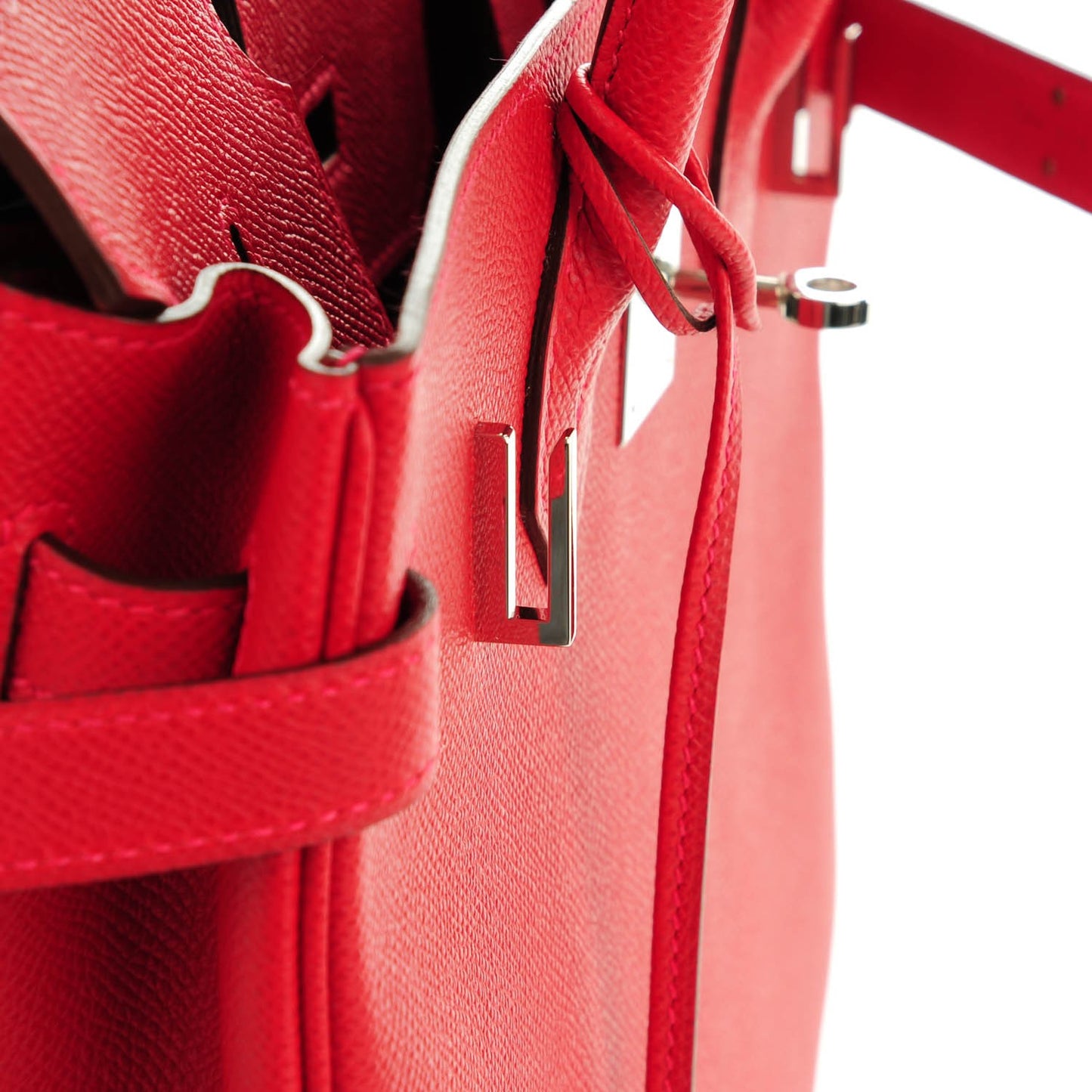 Epsom Birkin 30 Rouge Casaque