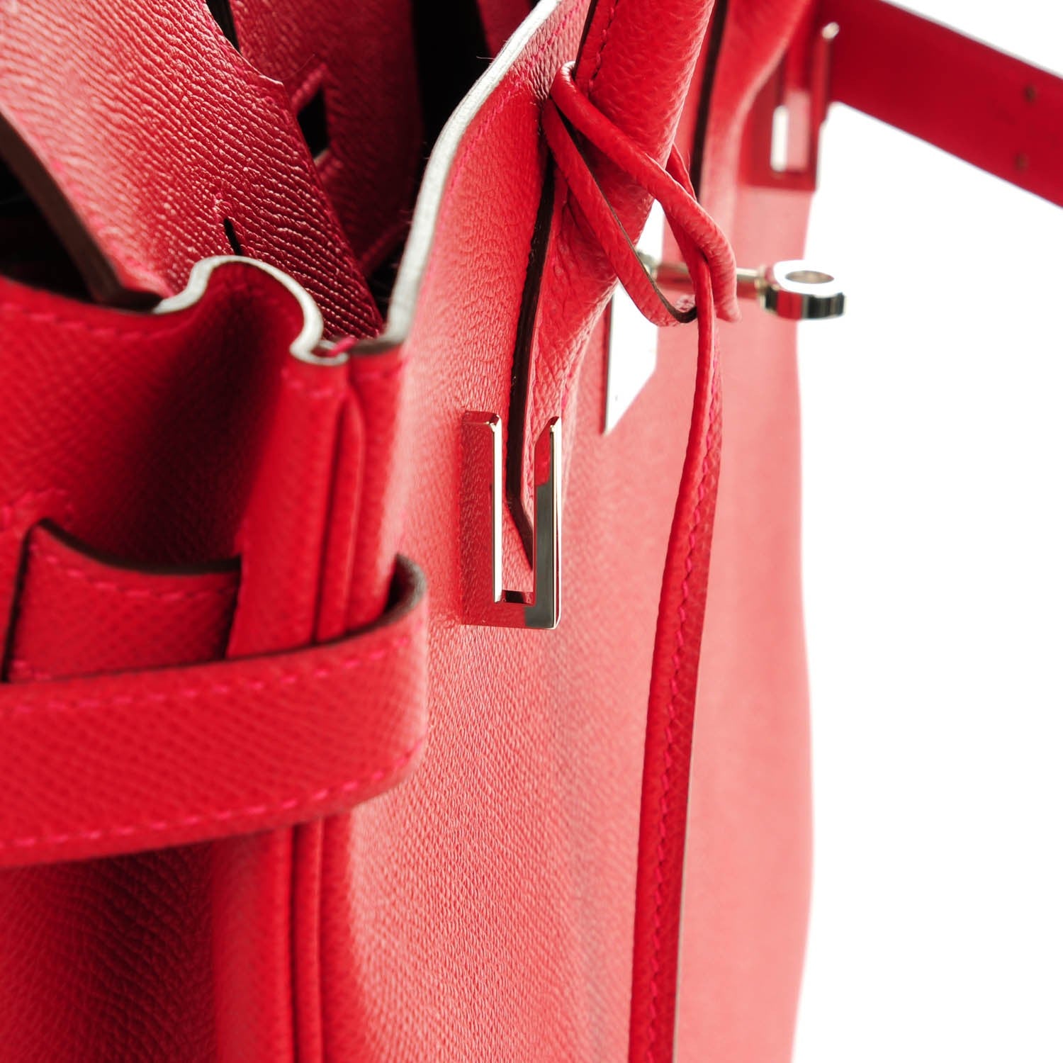 Hermes Epsom Birkin 30 Rouge Casaque 14 of 22