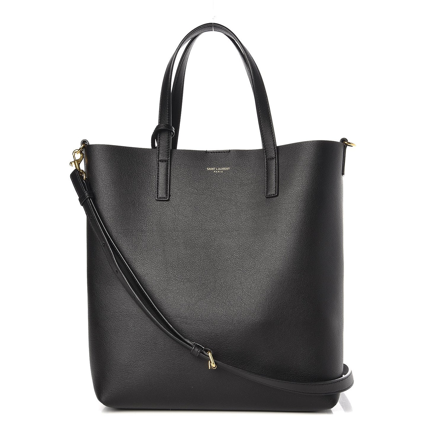 Calfskin Toy Shopping Tote Black