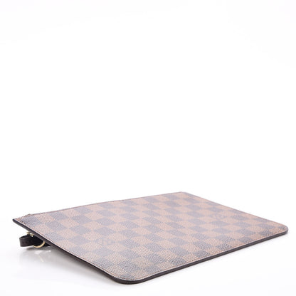 Louis Vuitton Damier Ebene Neverfull MM GM Pochette 5 of 9