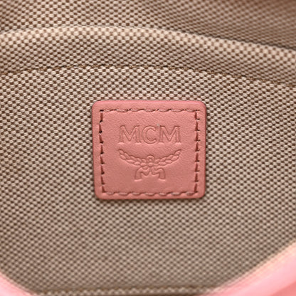 MCM Visetos Small Aren Hobo Blossom Pink 6 of 9
