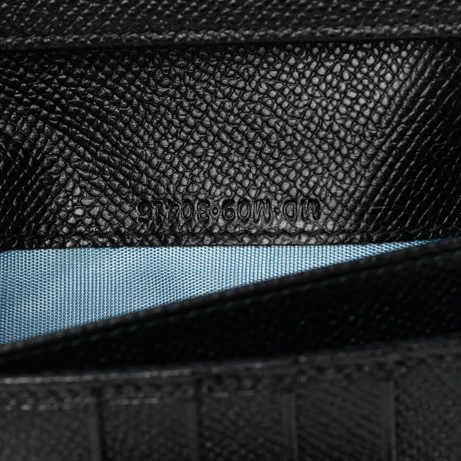 Bulgari Grain Calfskin Wallet Black 8 of 12