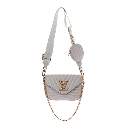 Louis Vuitton Calfskin New Wave Multi Pochette Brume 1 of 13