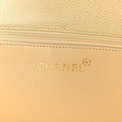 Chanel Caviar CC Tote Beige Clair 6 of 8