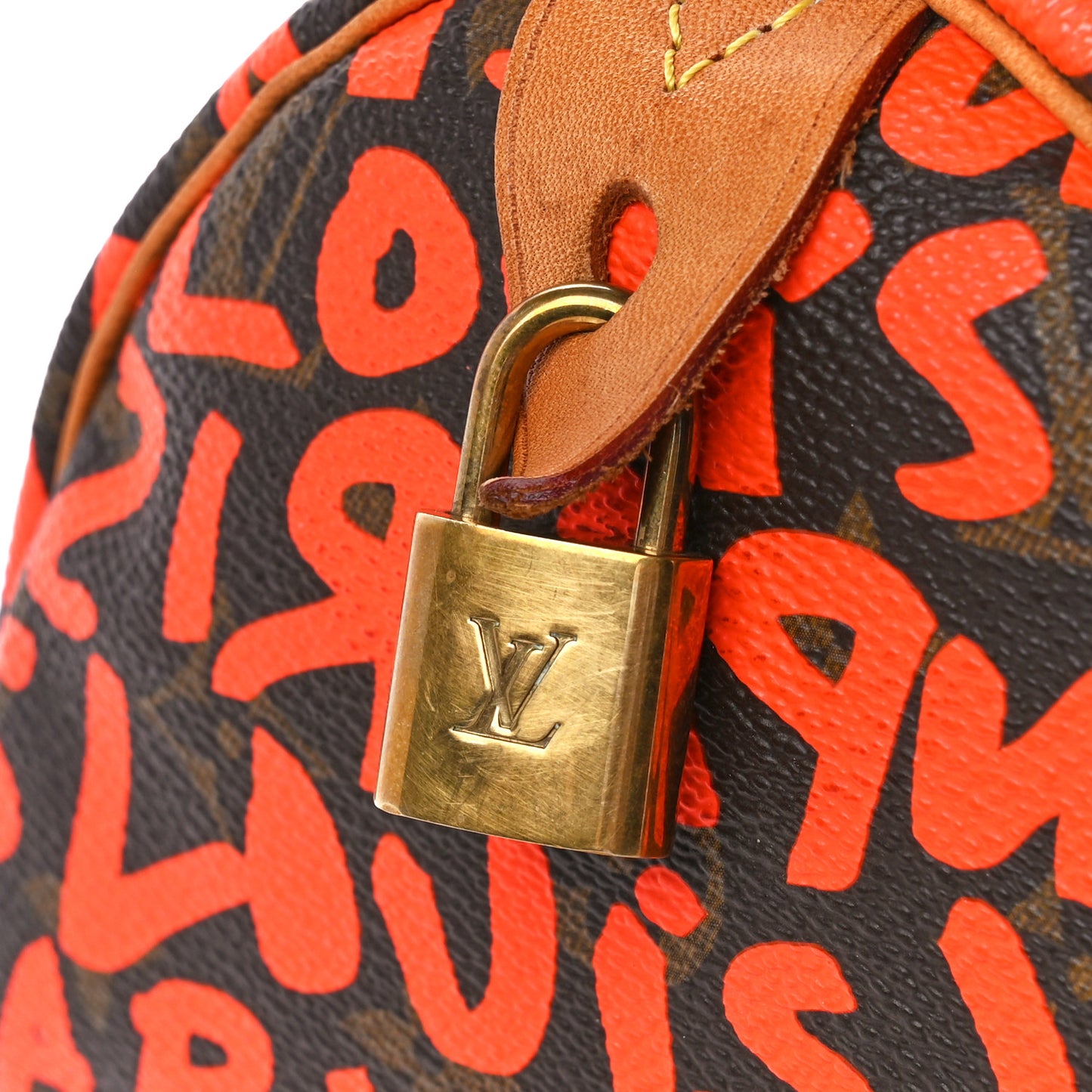 Monogram Graffiti Speedy 30 Orange