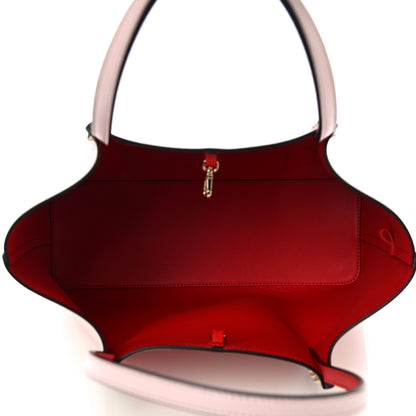 Christian Louboutin Calfskin Spiked Small Cabarock Shopper Tote Poupee 5 of 9