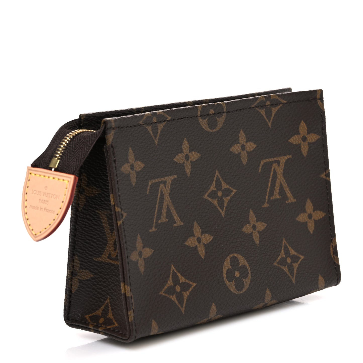 Monogram Trio Small Toiletry Pouch 15 Fuchsia