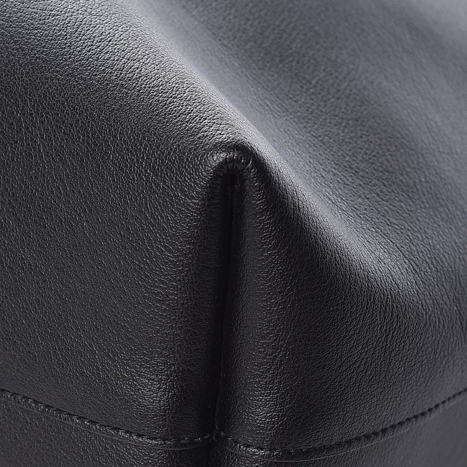 Saint Laurent Calfskin Large Shopping Tote Black 8 of 11