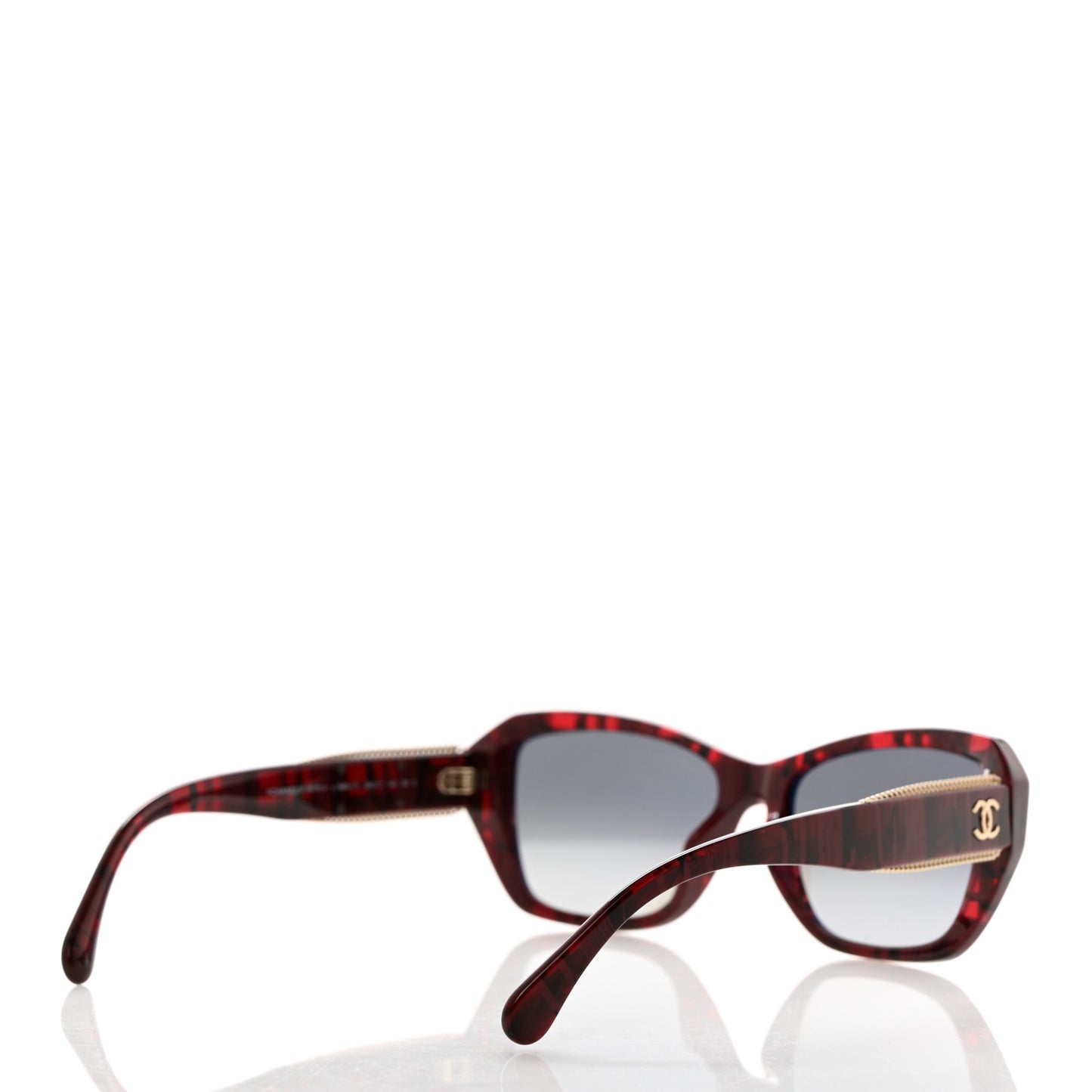 Acetate CC Sunglasses 5516-A Red