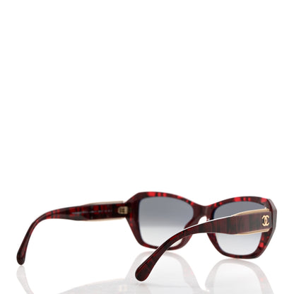 Chanel Acetate CC Sunglasses 5516-A Red 4 of 7