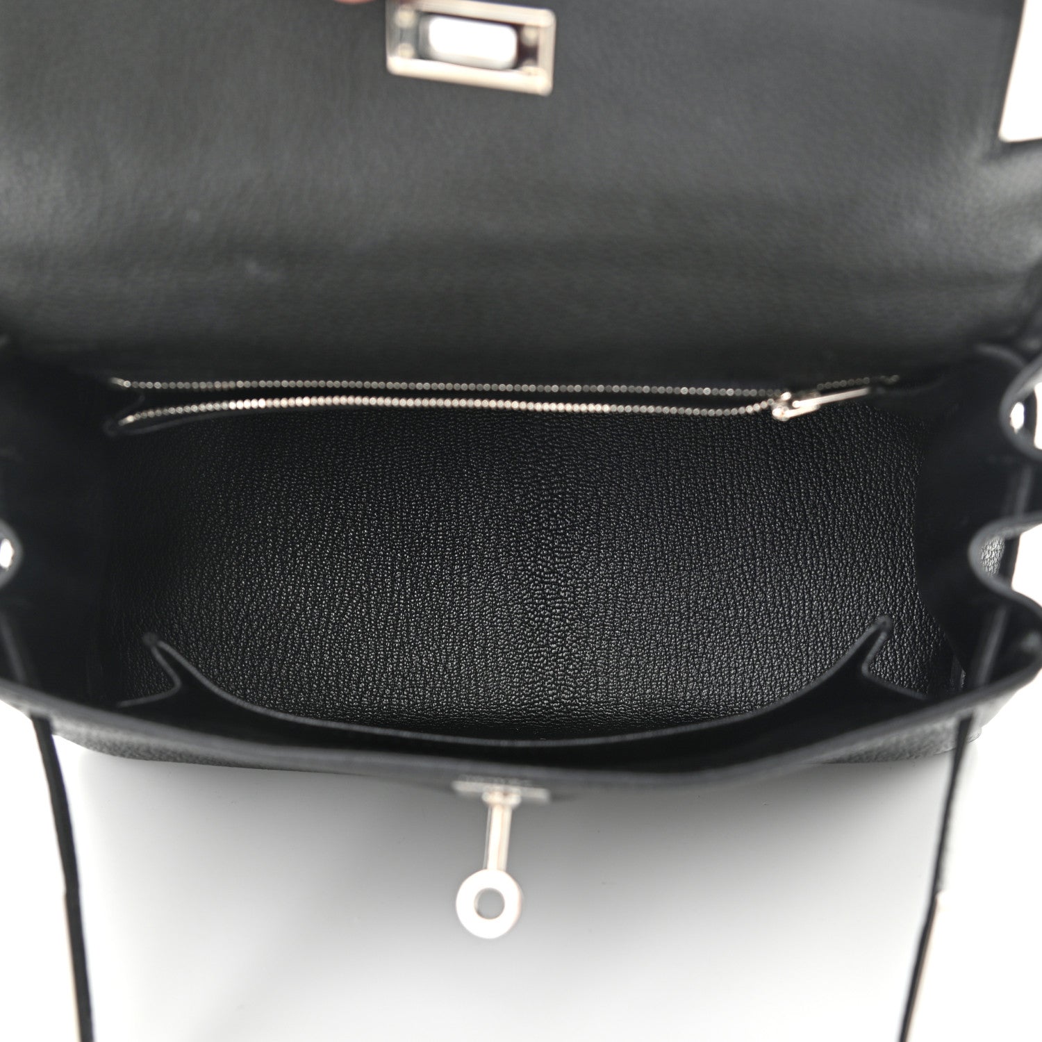 Hermes Togo Kelly Retourne 25 Black 4 of 10