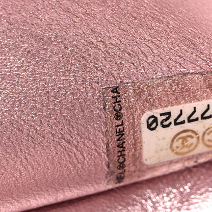 Chanel PVC Star Medium Single Flap Pink Black 7 of 15