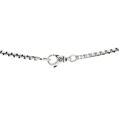 David Yurman Sterling Silver 2.7mm Small Box Chain Necklace 18" 5 of 5