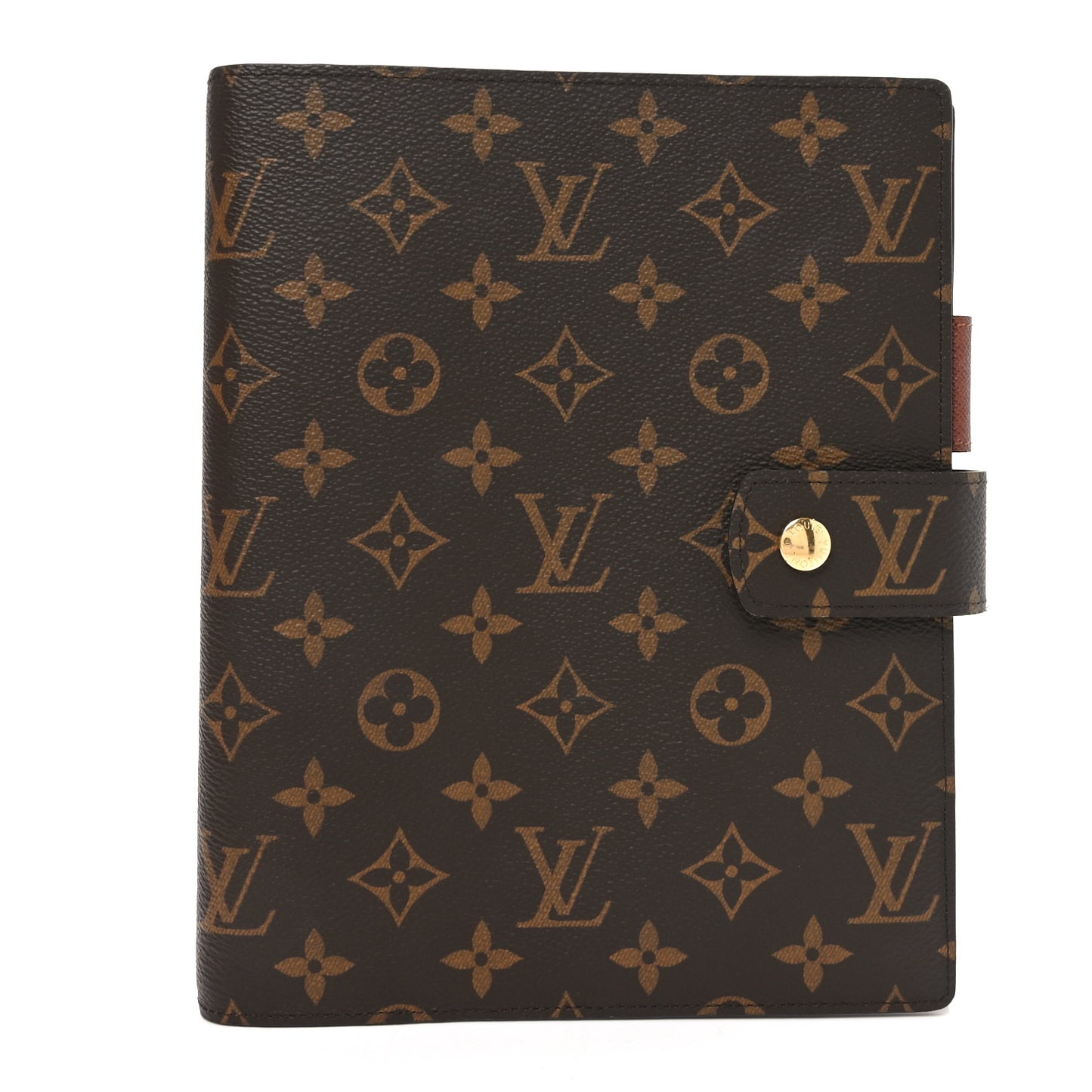 Monogram Large Ring Agenda Cover